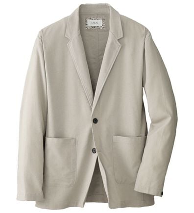 「麻入りサラッとテーラードジャケット（メンズジャケット）」