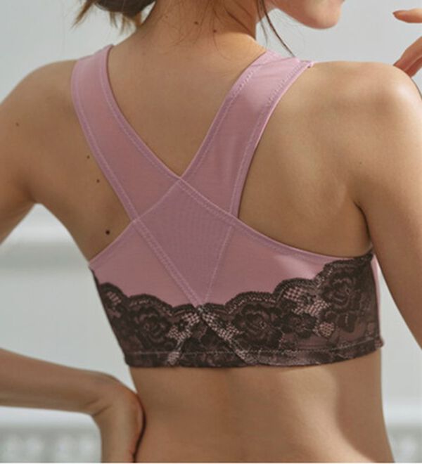 YU'NOW（ユナウ）の「スキッと美姿勢ブラ　～配色カラー～（ブラジャー）」｜詳細画像