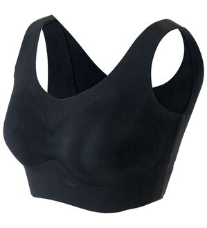 「整体ストレッチ感覚ブラ（ブラジャー）」｜ブラック