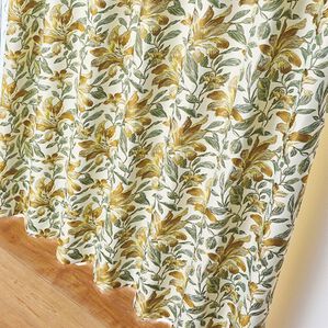 「１級遮光・防音・断熱・保温デザイン織カーテン（ドレープカーテン）」｜グレースリリーイエロー