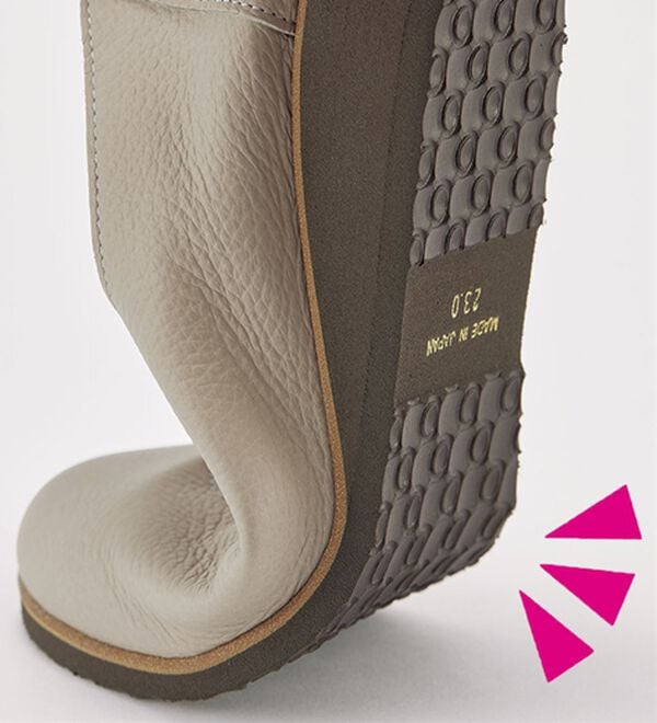 ルフラン（ルフラン）の「＜フィグリーノ＞ソフトレザーのサテンゴムシューズ（フラットシューズ）」｜詳細画像