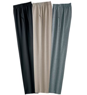 BELLUNA（ベルーナ）の「【３本組】消臭テープ付！ＵＶカットさらさらパンツ（フルレングスパンツ）」｜詳細画像