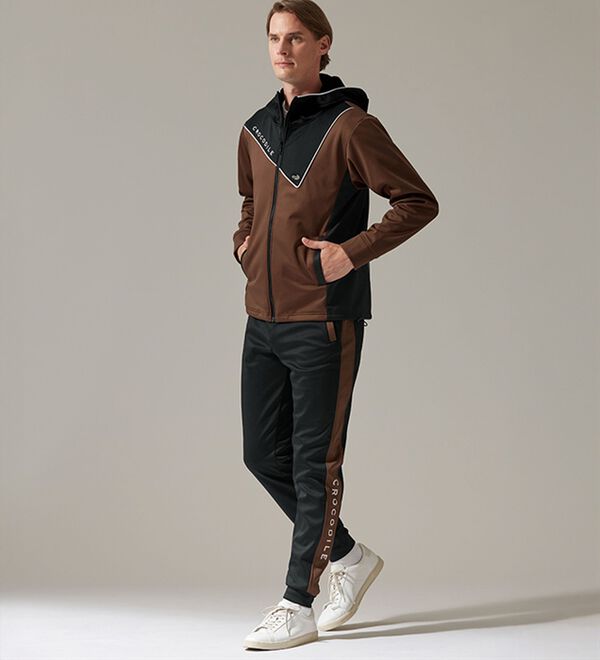 「＜クロコダイル＞防風ストレッチアクティブスーツ（メンズスポーツウェア（ボトム））」｜詳細画像