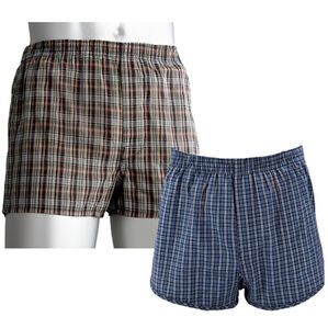 「【２色組】綿１００％尿染み対策トランクス（メンズトランクス）」｜2色組