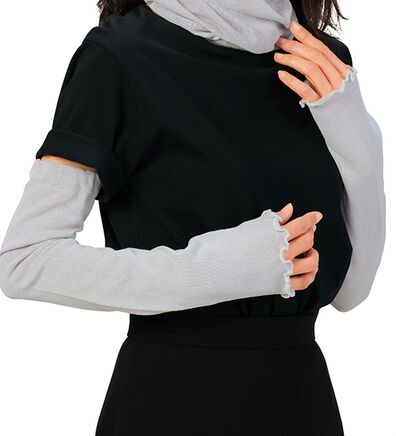 「日本製　遮熱＆ＵＶカット　アームカバー（その他ファッション小物）」