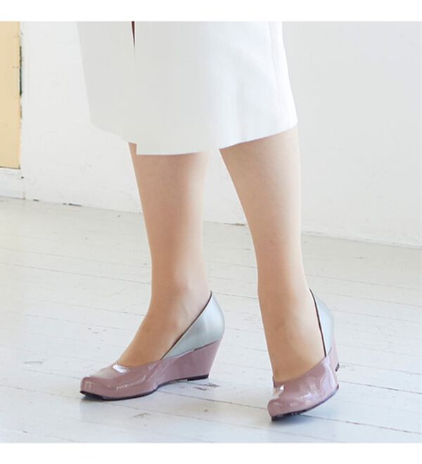 BELLUNA（ベルーナ）の「日本製牛革使いフィットパンプス（パンプス）」｜詳細画像