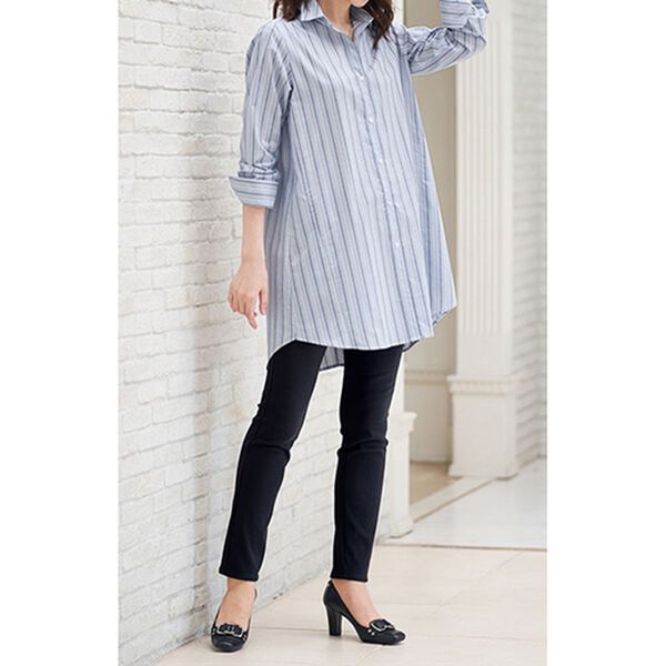 BELLUNA（ベルーナ）の「サイズ満載！グーンと伸びる裏起毛ラクパンツ（フルレングスパンツ）」｜詳細画像