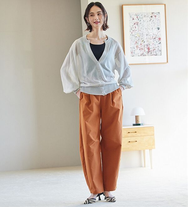 RANAN（ラナン）の「ひんやり！カーブパンツ（フルレングスパンツ）」｜詳細画像