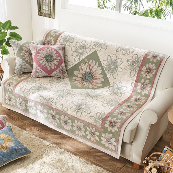 「イタリア製ジャカード織センターカバー「マルゲリータ」（ソファーカバー）」｜詳細画像