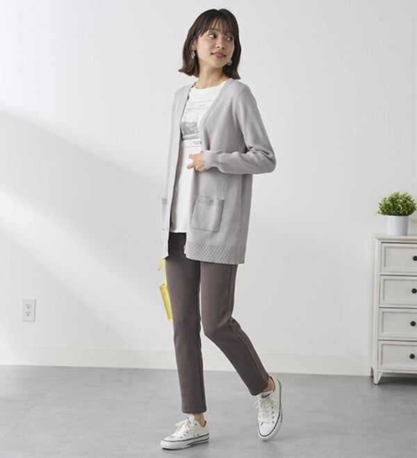 BELLUNA（ベルーナ）の「まるではく毛布！静電防止付裏ファーレギンス（スパッツ・レギンス）」｜詳細画像