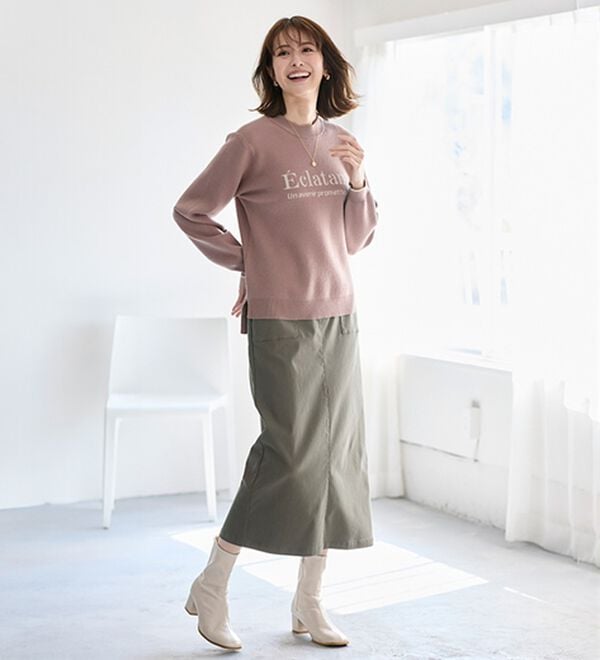 BELLUNA（ベルーナ）の「走れる！体型カバーナロースカート（ロングスカート）」｜詳細画像