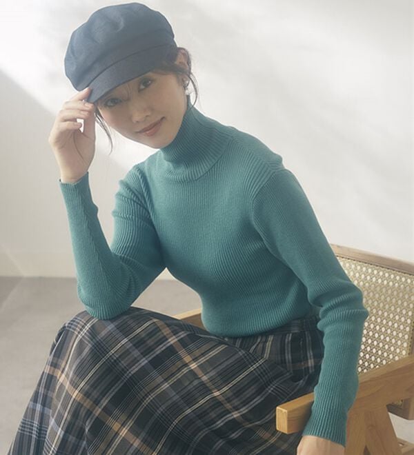 BELLUNA（ベルーナ）の「＜＆ｃｏｃｏｃｈｉ＞ハピネスコットン１００％ニットレギンス（スパッツ・レギンス）」｜詳細画像