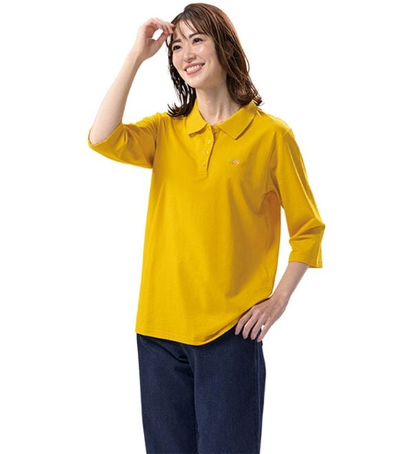 ルフラン（ルフラン）の「さらっとアクティブポロシャツ（ポロシャツ）」｜詳細画像