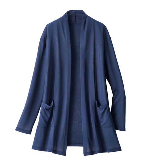 ルフラン（ルフラン）の「軽くてヒンヤリ！長め丈カーディガン（その他カーディガン）」｜詳細画像