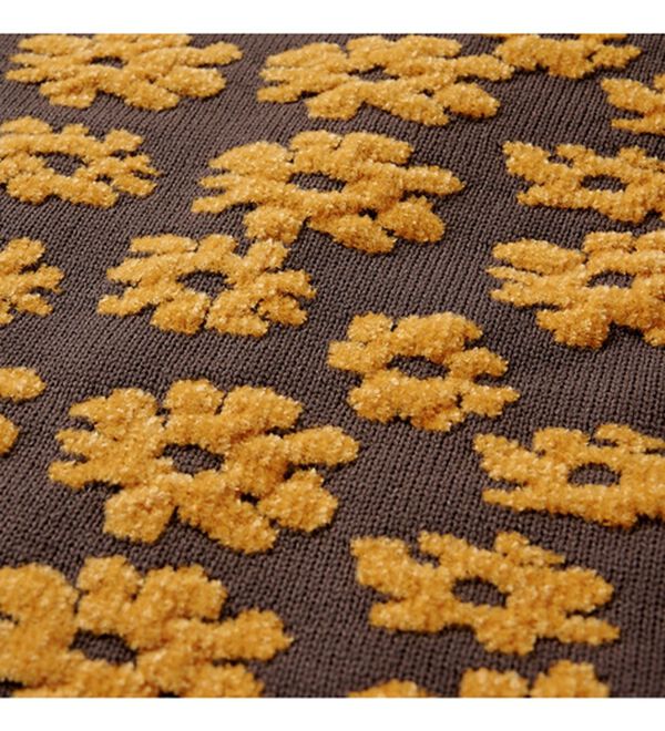 RANAN（ラナン）の「レトロフラワージャカードカーディガン（ニットカーディガン）」｜詳細画像