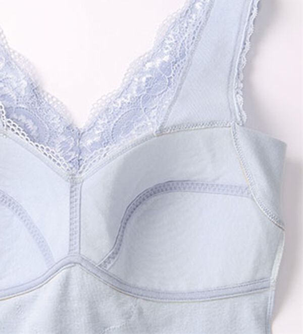 LAVIENNE（ラヴィエンヌ）の「【４色組】新・汗取りパッド付快適ブラキャミ（肌着・インナーウェア）」｜詳細画像