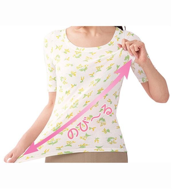 「フィットガーゼ半袖インナー（肌着・インナーウェア）」｜詳細画像