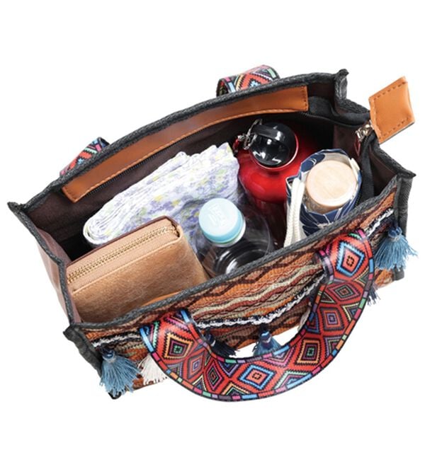 「エスニック風フリンジバッグ（その他バッグ）」｜詳細画像