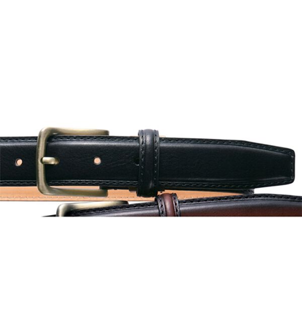 「＜イルフォローチェ＞イタリアンレザーベルト（メンズベルト）」｜ブラック