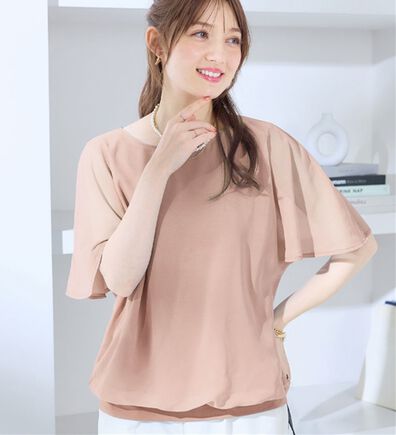 alotta（アロッタ）の「インナー付きドルマンブラウス（ブラウス）」