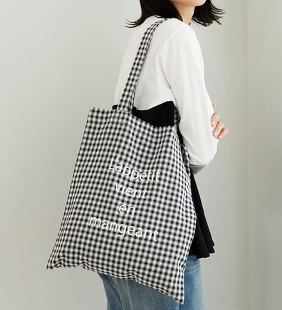 BELLUNA（ベルーナ）の「ロゴプリントトートバッグ（その他バッグ）」