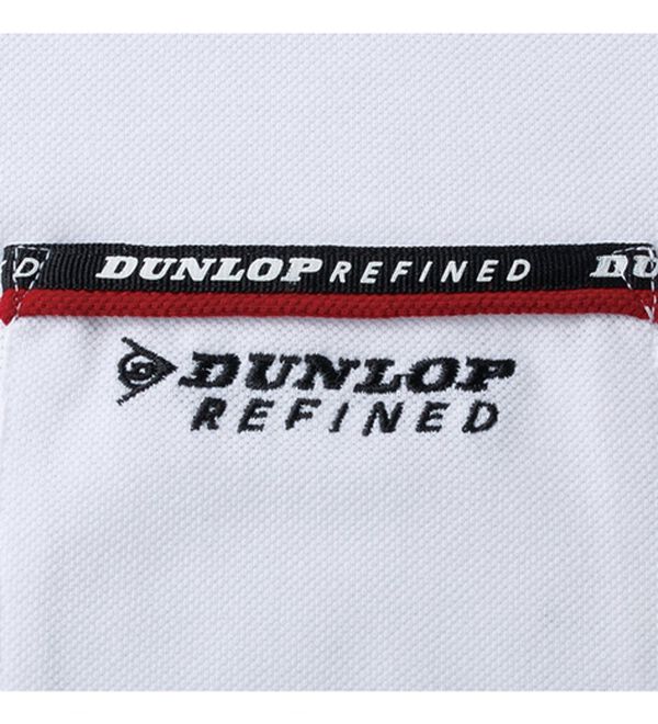 「＜ダンロップ・リファインド＞スポーティライン５分袖ポロシャツ（メンズポロシャツ）」｜詳細画像