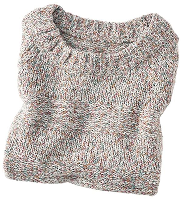 BELLUNA（ベルーナ）の「【２枚組】メランジニットキャップベスト（ベスト）」｜詳細画像