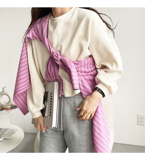 GeeRA（ジーラ）の「アソート柄オーバーサイズシャツ（シャツ）」｜詳細画像