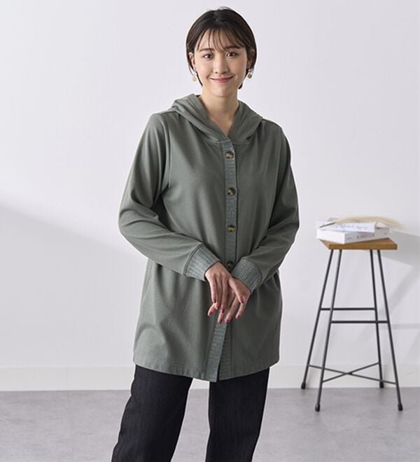 BELLUNA（ベルーナ）の「【メルティポンチ】フード付ブルゾン（ブルゾン）」｜詳細画像