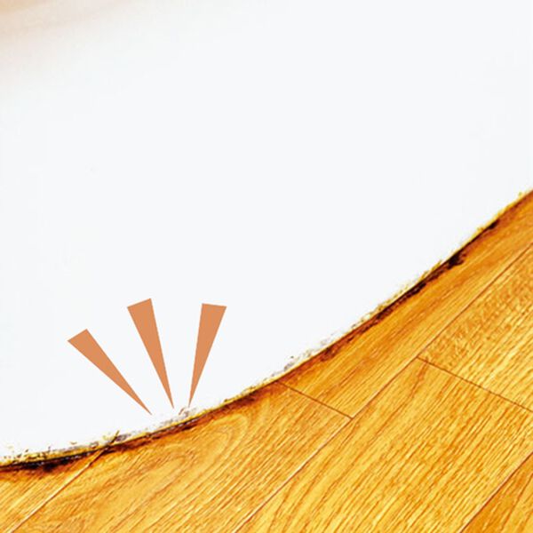 「吸着便器すき間テープ４枚組（その他トイレ用品）」｜詳細画像