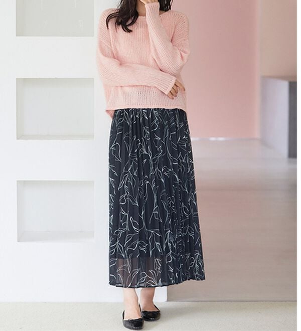 RANAN（ラナン）の「モヘアタッチローゲージシアーニット（ニット・セーター）」｜詳細画像