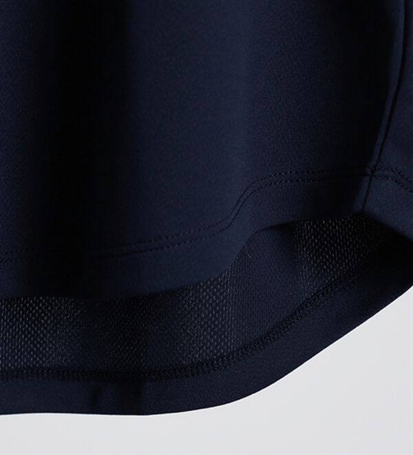 BELLUNA（ベルーナ）の「＜ＥＬＬＥ　Ａｃｔｉｖｅ＞裏メッシュ裾ラウンドチュニック（チュニック）」｜詳細画像
