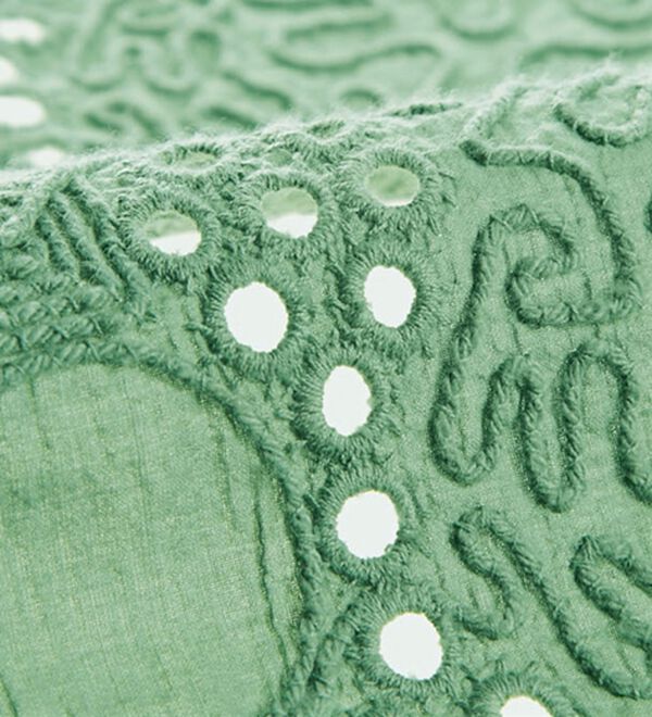 BELLUNA（ベルーナ）の「＜旅行をおしゃれに涼しく！＞刺しゅう使いシアー素材ジャケット（その他ジャケット）」｜詳細画像