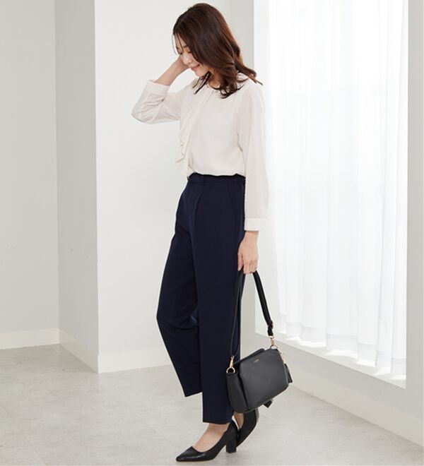 BELLUNA（ベルーナ）の「＜Ｃ／Ｓ＞センタータックワイドパンツ（ワイドパンツ・ガウチョ）」｜詳細画像