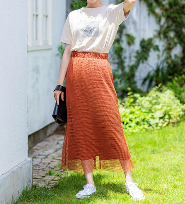 BELLUNA（ベルーナ）の「ヒンヤリ！着映えプリントプルオーバー（カットソー）」｜詳細画像