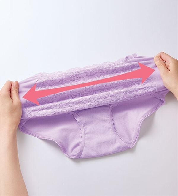 LAVIENNE（ラヴィエンヌ）の「【３色組】選べるこだわり綿混ショーツ（ショーツ）」｜詳細画像