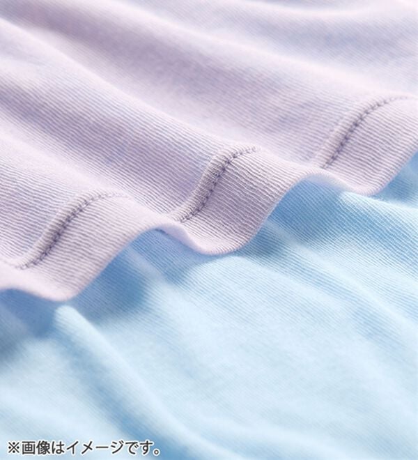 「【３色組】うすくてかる～い綿１００％５分丈ボトム（肌着・インナーウェア）」｜詳細画像