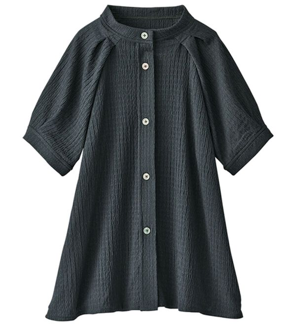 BELLUNA（ベルーナ）の「Ｔシャツみたいに着られるきれい見えブラウス（ブラウス）」｜詳細画像