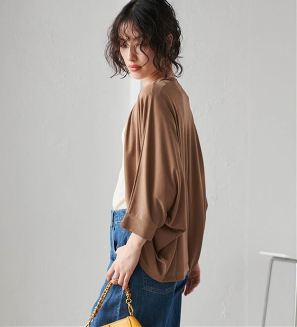 RANAN（ラナン）の「カットソードルマンカーディガン（ニットカーディガン）」｜詳細画像