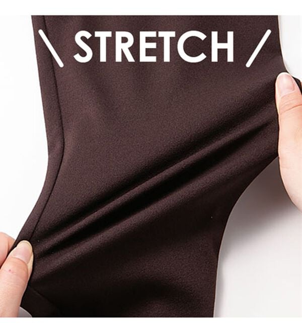 VINNO（ヴィノ）の「カットジョーゼットフレアーブラウス（ブラウス）」｜詳細画像