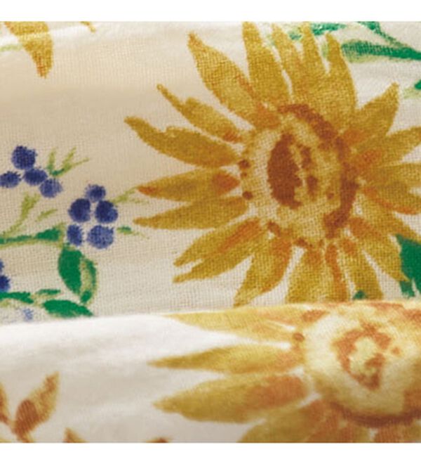 BELLUNA（ベルーナ）の「風が通り抜けるダブルガーゼプリントチュニック（チュニック）」｜詳細画像