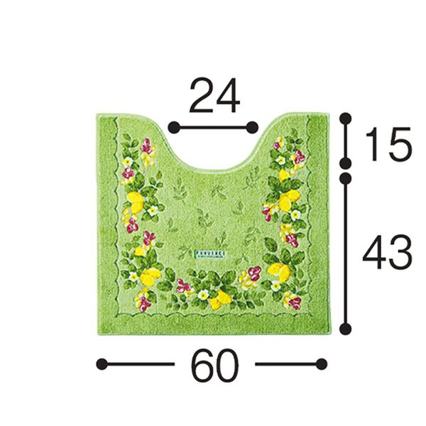 「プロヴァンスシェルトイレマットシリーズ（トイレマット）」｜詳細画像