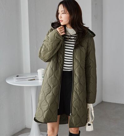 RANAN（ラナン）の「３ｗａｙキルティングロングコート（ロングコート）」