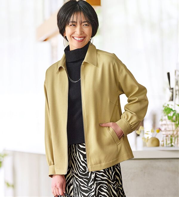 BELLUNA（ベルーナ）の「【Ｗｏｏｌｉｓｈ】ステンカラージャケット（その他ジャケット）」｜詳細画像