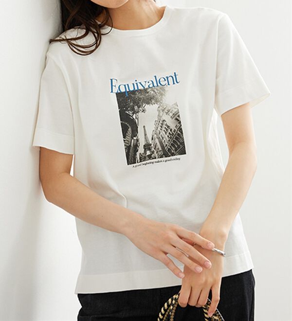 BELLUNA（ベルーナ）の「ヒンヤリ！綿１００％大人フォトプリントＴシャツ（Tシャツ）」｜詳細画像