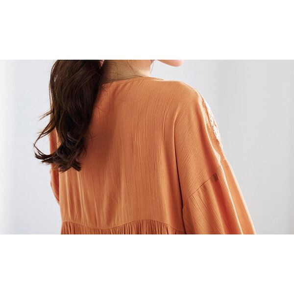 RANAN（ラナン）の「楊柳刺しゅうブラウス（ブラウス）」｜詳細画像