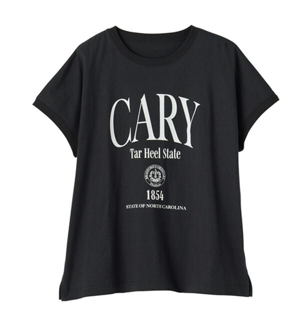 RANAN（ラナン）の「【汗シミ防止】カレッジロゴプリントT（Tシャツ）」｜詳細画像