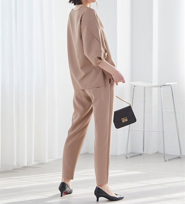 RANAN（ラナン）の「楽ちんキレイ！美人セットアップ（ブラウススーツ）」｜詳細画像