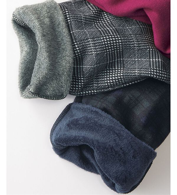 BELLUNA（ベルーナ）の「まるではく毛布！静電防止付裏ファーイージーパンツ（フルレングスパンツ）」｜詳細画像