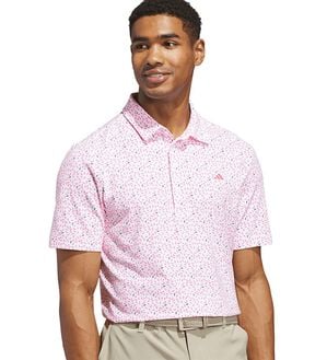 「＜ａｄｉｄａｓ＞ゴルフ　リーフモチーフ半袖シャツ（メンズシャツ）」｜詳細画像